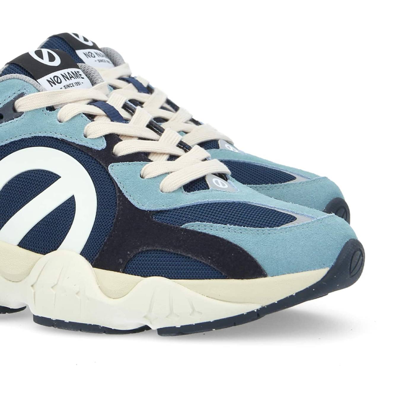 KRAZEE RUNNER M - SUEDE/REC.KNIT - SKY/NAVY